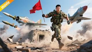 Special forces soldier raises a flag to lure enemy jets—missiles strike their base, no one survives!