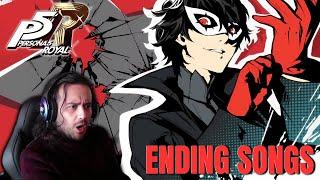 Studio Musician | Persona 5 OST: Ending Songs ️ Reaction & Analysis
