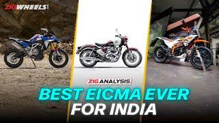 Coming to INDIA! Best Bikes From EICMA 2024 (KTM, BMW, Aprilia, Royal Enfield & more) - ZigAnalysis