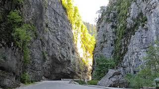 Юпшарский каньон в Абхазии