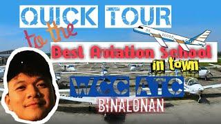 Quick Tour to the BEST Aviation School in the Philippines, WCC Aeronatical And Technological College