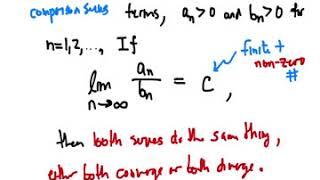 11.4c Motivating the Limit Comparison Test and what it is