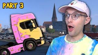 SLIDING DOWN THE ALPS - Euro Truck Simulator 2 - PART 3