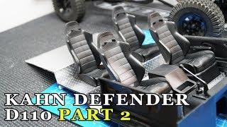 RC Project 6 | Kahn Defender D110 | PART 2: Interior, Floor Panels & Fender Wells