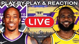 Los Angeles Lakers vs Sacramento Kings LIVE Play-By-Play & Reaction