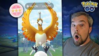 SHUNDO Ho-Oh Caught! My First Legendary Raid Shundo! (Pokémon GO)