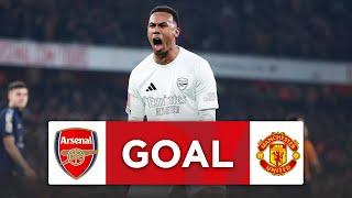 GOAL | Gabriel | Arsenal v Manchester United | Third Round | Emirates FA Cup 2024-25