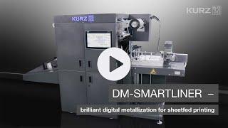 DM-SMARTLINER - Brilliant digital metallization for sheet fed printing