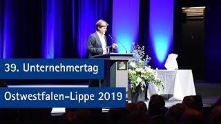 39. Unternehmertag Ostwestfalen-Lippe  2019