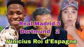 Vinicius Roi d'Espagne. Li imilye Dortmund. Flick pare pou Bayern.