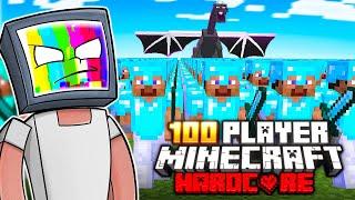 100 Player VS Minecraft Hardcore!