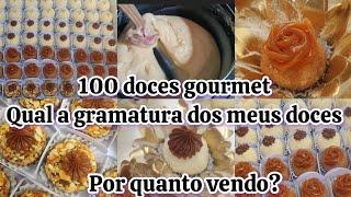 FAZENDO 100 DOCES DE FESTA QUANTOS CUSTA MEUS DOCES?