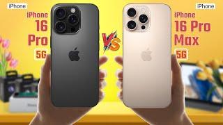 iPhone 16 Pro Vs iPhone 16 Pro Max | Full Comparison  Which One Is Better?