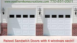 New Garage Doors in Buford Ga, and Duluth ga