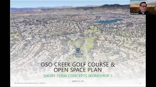 Oso Creek Golf Course and Public Space Virtual Workshop, 3/11/21