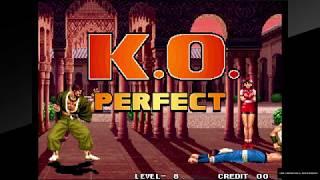 KOF98 親父チームでワンコインクリア LV8のオマケ付き