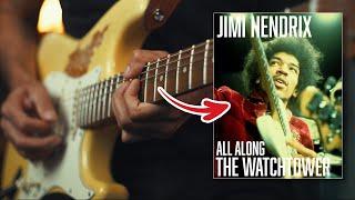 How to play ALL ALONG THE WATCHTOWER by JIMI HENDRIX