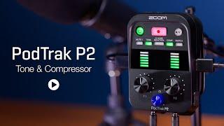 PodTrak P2 Dual USB Mic Recorder : Tone & Compressor