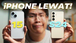 iPhone Terbaik? MIMPI! - Samsung S24 vs iPhone 15