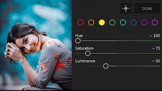 Lightroom Blue Tone Photo Editing | Lightroom Presets Download Free | Lr Photo Editing