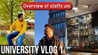 My first day at Staffordshire University | Good universities in UK | Pendu In UK