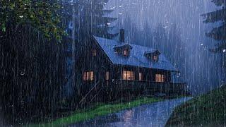 Perfect Rain Sounds For Sleeping And Relaxing - Rain And Thunder Sounds For Deep Sleep, ASMR, Study