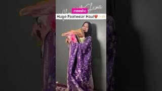 Meesho Footwear Haul #shorts #meesho