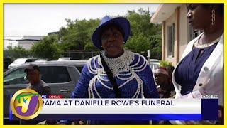 High Drama at Danielle Rowe's Funeral | TVJ News