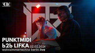 LIFKA (EXHALE) B2B Punktmidi (Ravescape) @ Void Club Berlin | 02.02.2024 | Playtime 3-5 | Video Set