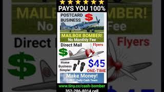 MaiLing Postcards Make Money At Home BUSINESS Mailbox Cash Direct Mail Mailing FLYERS EASY Business