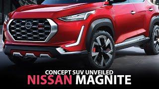 All new Nissan Magnite | Nissan Concept SUV unveiled