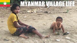  Myanmar Village Life - Travel To Dala Crossing Yangon River