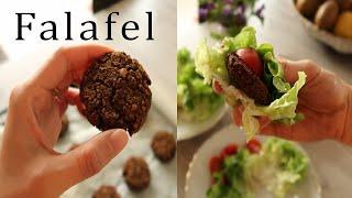 健康版Falafel  烤鷹嘴豆泥食譜 Recette facile falafel au four