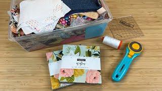 Simple Sewing & Designs for using 5" CHARM SQUARES! 2nd in our series to use 5" squares or charms!