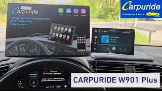 CARPURIDE W901 Plus Portable Wireless Car Stereo - Android Auto / CarPlay ( Recensione )