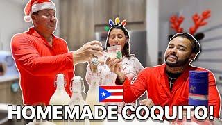 WE MADE AUTHENTIC COQUITO ft. My Puerto Rican Dad!!!