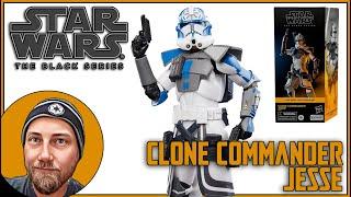 CLONE COMMANDER JESSE - STAR WARS THE BLACK SERIES REVIEW + HELMET  FIX