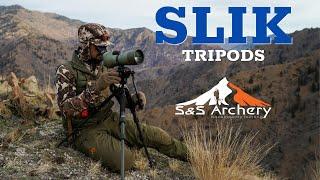 Best Backcountry Hunting Tripods - Slik 624 and 634 Pro CF