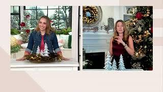 Simply Stunning Set of 3 Enchanted Woodland Trees by Janine Graff on QVC