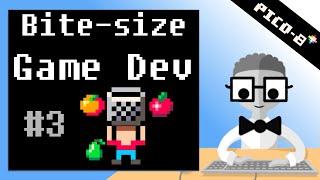 Bite-sized Game - Fruit Drop - Learn to Code in Pico 8