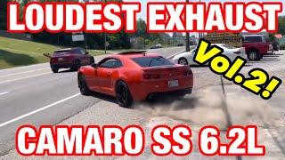 Top 5 LOUDEST EXHAUST Set Ups for Chevy Camaro SS 6.2L V8 (Vol.2)!