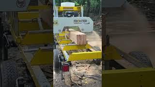 Milling cherry to make rabbit hutches with Frontier OS31