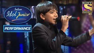 Nirvesh's Puissant Performance On 'Om Shanti Om' | Indian Idol Junior