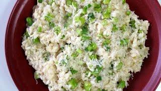 Cheesy Asparagus Risotto Recipe