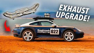 Making My Porsche Dakar Unnecessarily Loud - FULL TITANIUM EXHAUST!