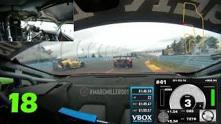 Marc Miller's Lamborghini Super Trofeo Passing Spree