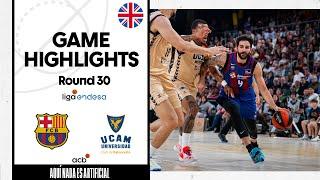 Barça - UCAM Murcia (97-86) GAME HIGHLIGHTS  | Liga Endesa 2023-24