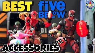 BEST 5BELOW 1:12 SCALE ACCESSORIES PART 1...CHEAP ACCESSORIES FOR YOUR ACTION FIGURES