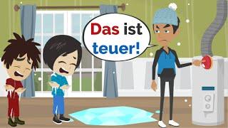 Die Heizung ist ZU TEUER ... | Deutsch lernen