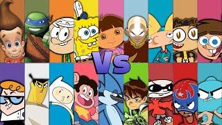 Cartoon Network Vs Nickelodeon | Batallas de Rap | Lynnad Ft. Varios Artistas